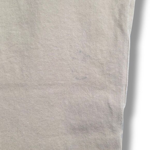 Soft Surroundings Superla Stretch Pants Womens Large Beige Skinny Ankle‎ STAIN - Picture 4 of 9